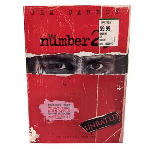 The Number 23 DVD 2007 Unrated Widescreen Slipcover Jim Carrey New Sealed